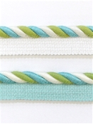 Sunbrella 3/8 Inch Cord Edge Blue Green